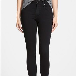 Citizens of Humanity black Rocket high rise skinny